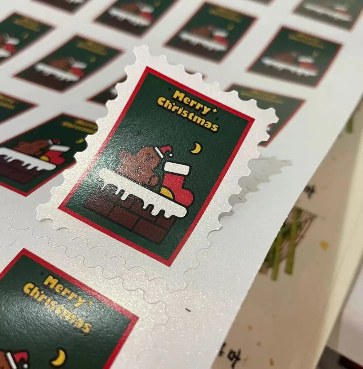 Налепнице за божићне марке