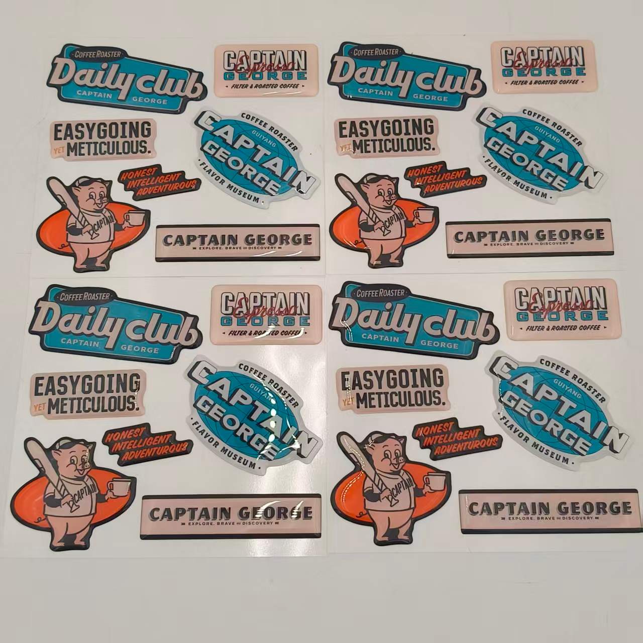 Доме епоксидна налепница